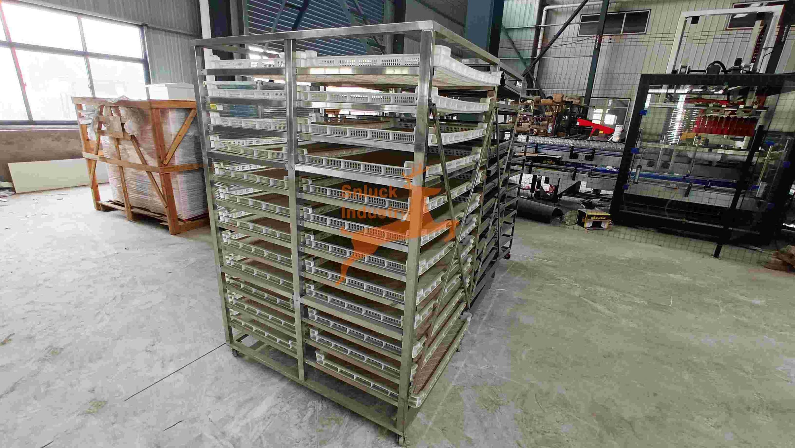 Trays for dehydration produce Snluck Industry