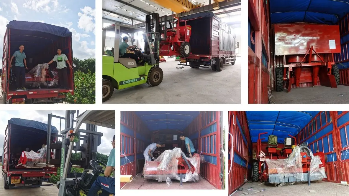 Harvest Cassava Process - SnLuck Dryer