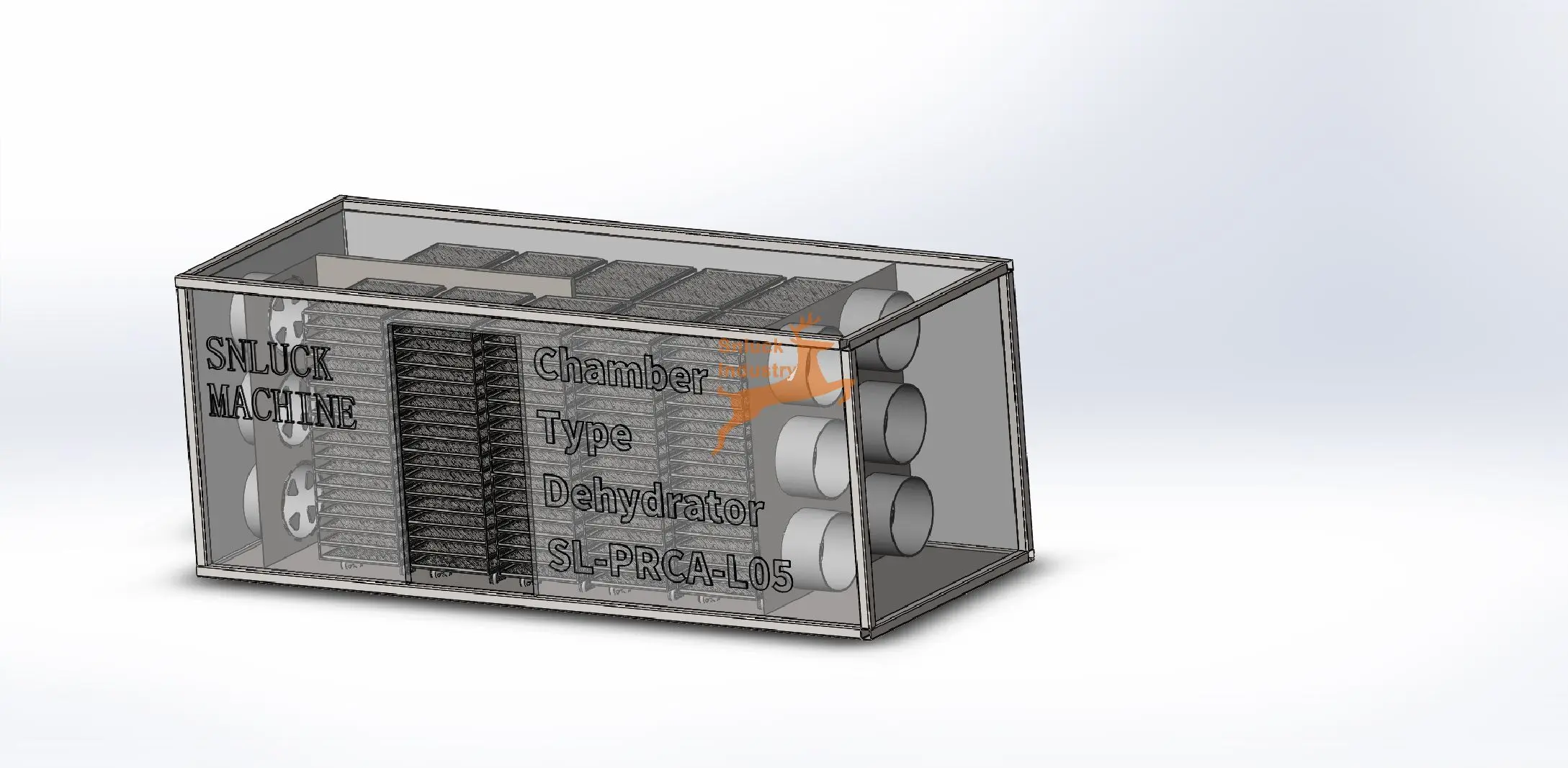 Batch Tray Dryer Indication - SnLuck Dryer